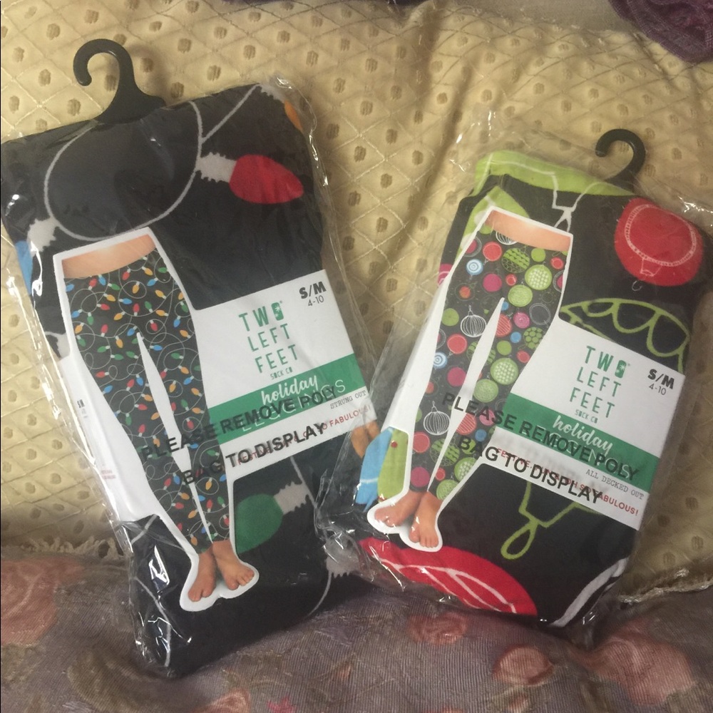 Cute Holiday leggings/ 2 for $20.
